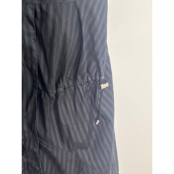 Karen Millen Striped Sleeveless Halter Neck Open Back Mini Dress Black Women's 6 - Picture 5 of 10